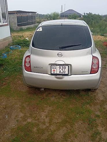 Транспорт: Nissan March: 2003 г., 1.3 л, Автомат, Бензин, Хэтчбэк — 2