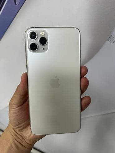 iphon 11 pro max: IPhone 11 Pro Max, 256 ГБ, Серебристый, 100 % — 2
