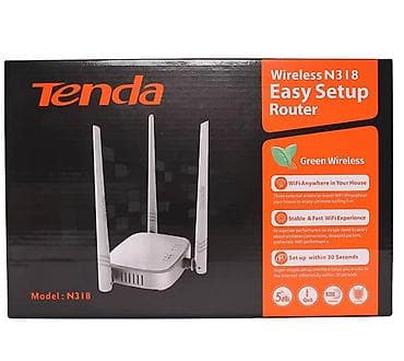deco e4: Wi‑Fi роутер Tenda N318 (Wireless N318 Easy Setup Router) - — 1
