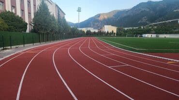 Резиновое покрытие Бишкек, Резиновое покрытие для спортивных и детских