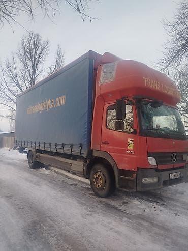 элиме кызмат: Грузоперевозки тентованным грузовиком Mercedes-Benz Atego - Тип — 3