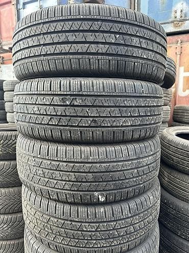 Шины 235 / 55 / R 19, Всесезонная, Б/у, Комплект, Внедорожные (АТ/МТ), Германия, Continental