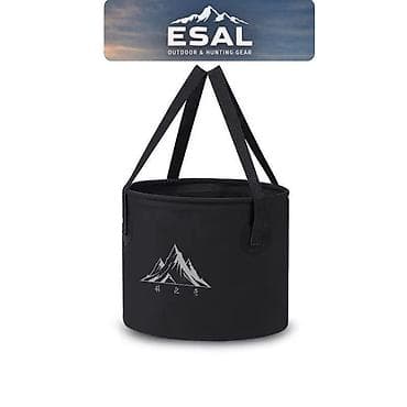 складной тазик для стирки: Складное ведро ESAL для кемпинга и охоты - Тип: переносная складная — 2