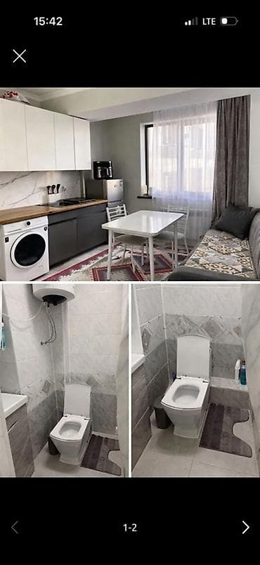 квартиры аренда на месяц: 1 комната, Собственник — 2