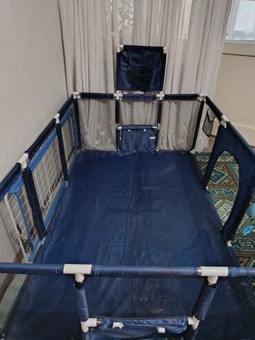 домики для детей: Детский игровой манеж‑вольер большого размера. Особенности: - — 3