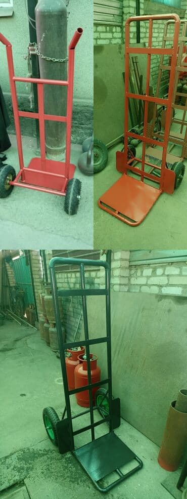 садовые тележки: Садово-строительная тачка и тележка, Двухколесная, Новый — 5