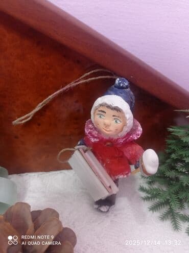 детская обувь для дома: Продаю интерьерных кукол ручной работыты мышку и снеговика по 500с. за — 9