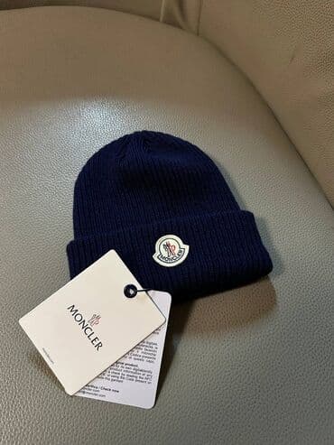 Спецодежда: Мужской головной убор, Moncler, Новый, цвет - Синий, Самовывоз, Платная доставка — 2