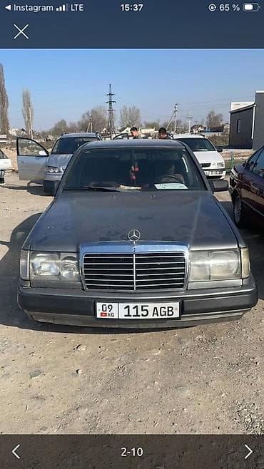bazar kg: Mercedes-Benz W124: 1988 г., 2 л, Механика, Бензин, Седан — 8