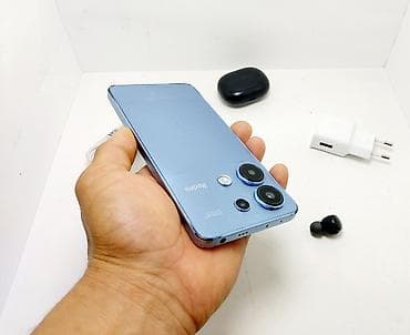 redmi 14s: Redmi, Redmi Note 13, Б/у, 128 ГБ, цвет - Синий, 1 SIM, 2 SIM — 9