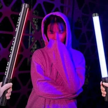 RGB лед лампы меч и квадратный студийный свет для фотографий и семки at lalafo.kg RGB лед лампы меч и квадратный студийный свет для фотографий и семки