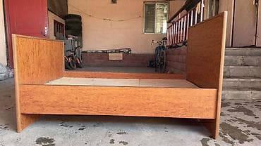 bunk bed: Односпальная кровать, Каркас без матраса, длина - 190 см — 1