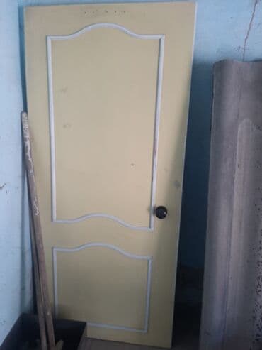 шкаф железный офисный: Межкомнатная глухая дверь, Панельная, цвет - Желтый, 2 * x 1 см — 2