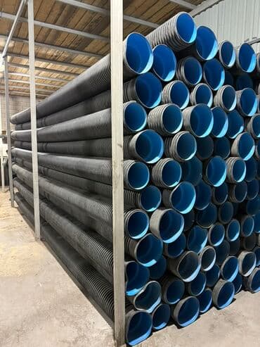 налевной пол: Канализация үчүн түтүк Жергиликтүү, Материалы: Полиэтилен (ПЭ) — 3