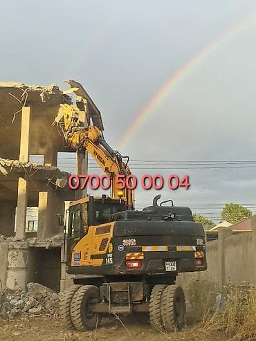 ness construction: Экскаватор | Планировка участка, Демонтаж — 1