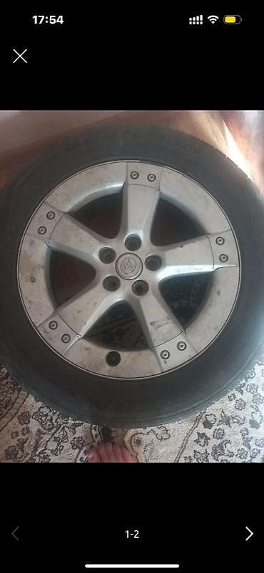 r 21: Колеса в сборе 245 / 55 / R 19, Всесезонная, Б/у, Комплект, Легковые, Литые, отверстий - 5 — 5
