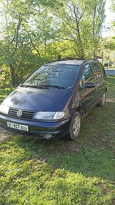 леворульные минивэны: Volkswagen Sharan: 1996 г., 2 л, Ручные, Минивэн — 1