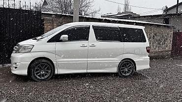 минивэны 7 мест бу: Toyota Alphard: 2008 г., 2.4 л, Автомат, Бензин, Минивэн — 8