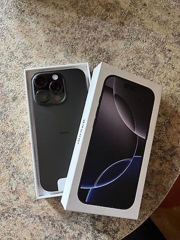 Техника и электроника: IPhone 16 Pro Max Память: 256 Gb Цвет: Space Black Состояние — 1