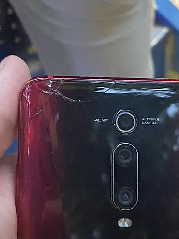 second tech: Xiaomi, Mi 9T, Б/у, 128 ГБ, цвет - Красный, 1 SIM, 2 SIM, eSIM — 2