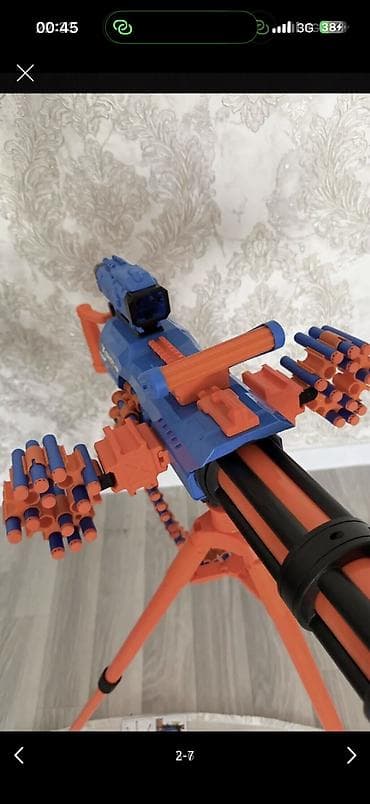 Игрушки: Автомат детский покупали в Америке за 8500, идеальное состояние (как — 2