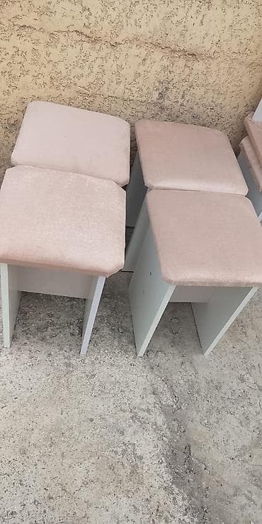 foldable table: Табуретка, Другой материал, Не раскладной — 1