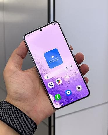 Техника и электроника: Samsung Galaxy S22, Б/у, 256 ГБ, цвет - Фиолетовый, В рассрочку, 1 SIM — 2