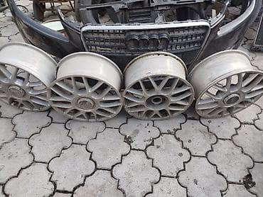 ауди диска: Литые Диски R 17 Audi, Комплект, отверстий - 5, Б/у — 3