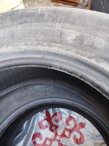 daf 480: Шины 265 / 60 / R 18, Лето, Б/у, Комплект, Внедорожные (АТ/МТ), Корея, Roadstone — 10