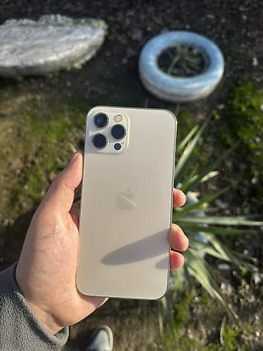 iphone пятнадцатый: IPhone 12 Pro Max, Б/у, 128 ГБ, Rose Gold, 76 % — 1