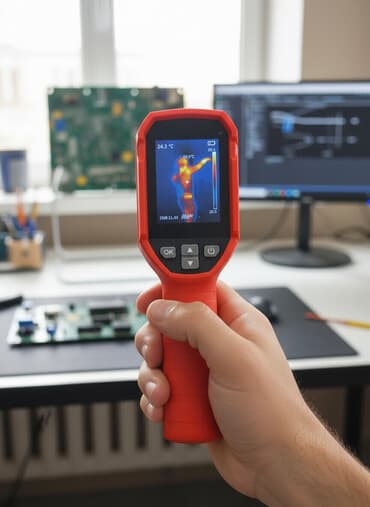 купить тепловизор для измерения температуры тела: Портативный тепловизор ручного типа - Назначение: визуализация — 3