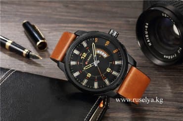 часы новые почти: Часы curren Механизм : кварцевый (от батарейки) Корпус и браслет  — 4