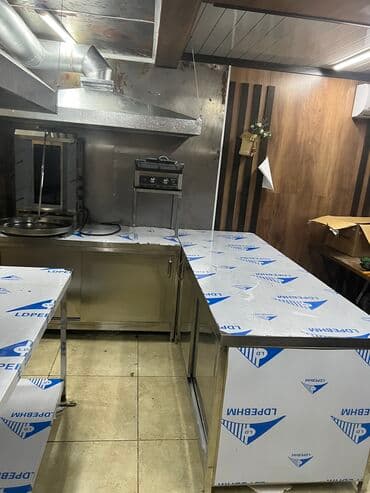 столовое оборудование: Стол, стеллаж, ванна моечная, котломойка, тостер, оборудование для — 19