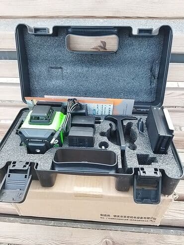 Генераторлор: Лазерный нивелир (зелёный луч), комплект - Тип: 3D/12 лучей и 4D16 — 9