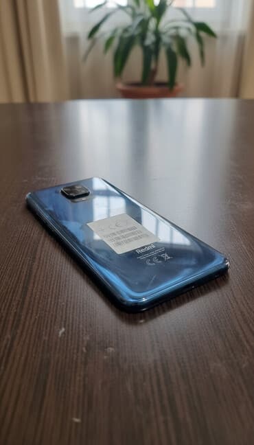 Redmi, Redmi Note 9S, Б/у, 64 ГБ, цвет - Синий, 2 SIM
