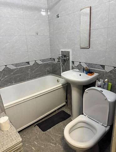 binar: 1 комната, 36 м², Кок-Жар мкр 106 серия, 5 этаж, Косметический ремонт — 5