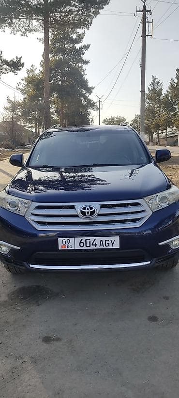бар авто: Toyota Highlander: 2012 г., 3.5 л, Автомат, Бензин, Кроссовер — 2