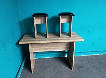 столы и стулья на кухню: Кухонный стол и стул — 1