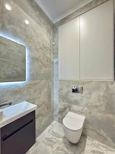 7 мкр: 2 комнаты, 82 м², Элитка, 7 этаж, Дизайнерский ремонт — 10