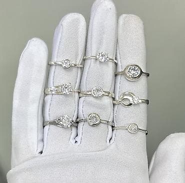 нитрат серебра купить: Кольцо, Помолвочное, Проба 925, Женские, Новый — 4