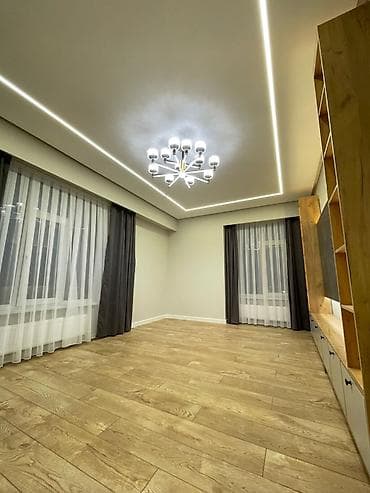 70: 2 комнаты, 70 м², Кок-Жар мкр 12 этаж, Евроремонт — 5