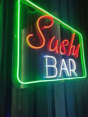 изготовление рекламных вывесок: | Неоновые вывески, Вывески, | Монтаж, Снятие размеров, Разработка дизайна — 10