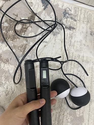 third edition solution: Электронная скакалка 2-в-1 с счетчиком - Ручки с нескользящим — 3