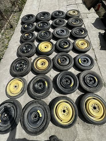 Колеса в сборе R 17, Всесезонная, Б/у, Запаска, Легковые, Железные, отверстий - 5 at lalafo.kg Колеса в сборе R 17, Всесезонная, Б/у, Запаска, Легковые, Железные, отверстий - 5