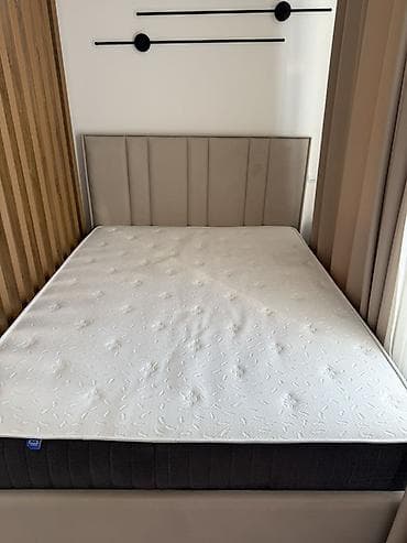 Офисная мебель: Ортопедический матрас, Б/у, Другой бренд, Двухстворчатая, Матрасы средней жесткости, Кокосовая койра — 1