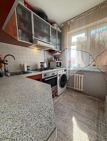 2 комнаты, 43 м², 6 мкр 104 серия, 4 этаж, Евроремонт — 10