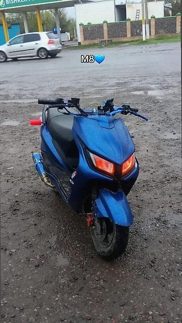элетро мопед: Скутеретта M8, 175 куб. см, Бензин, Б/у — 1