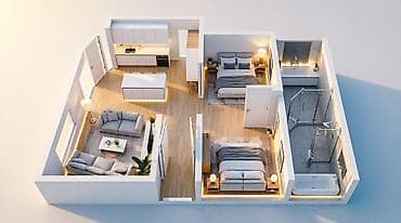 🏠 Архитектурная 3D-визуализация интерьеров и экстерьеров. Сделаю ваш