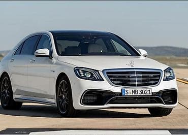 e 55 amg: Хром накладка переднего бампера w222 AMG 63s правая — 1