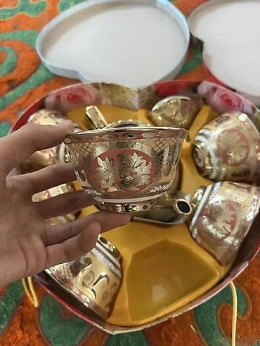 Кухонные принадлежности: Чайный набор в подарочных коробках-сердцах. Срочная цена 🔥 Состав: - 2 — 3